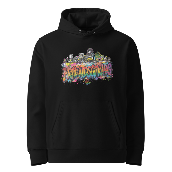 Royal Feast — Hoodie — Black, front