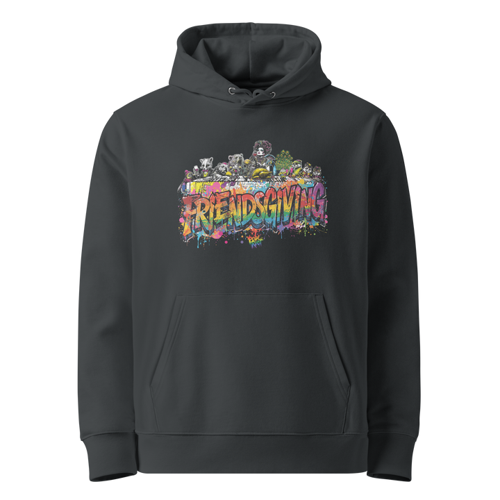 Royal Feast — Hoodie — India Ink Grey, front