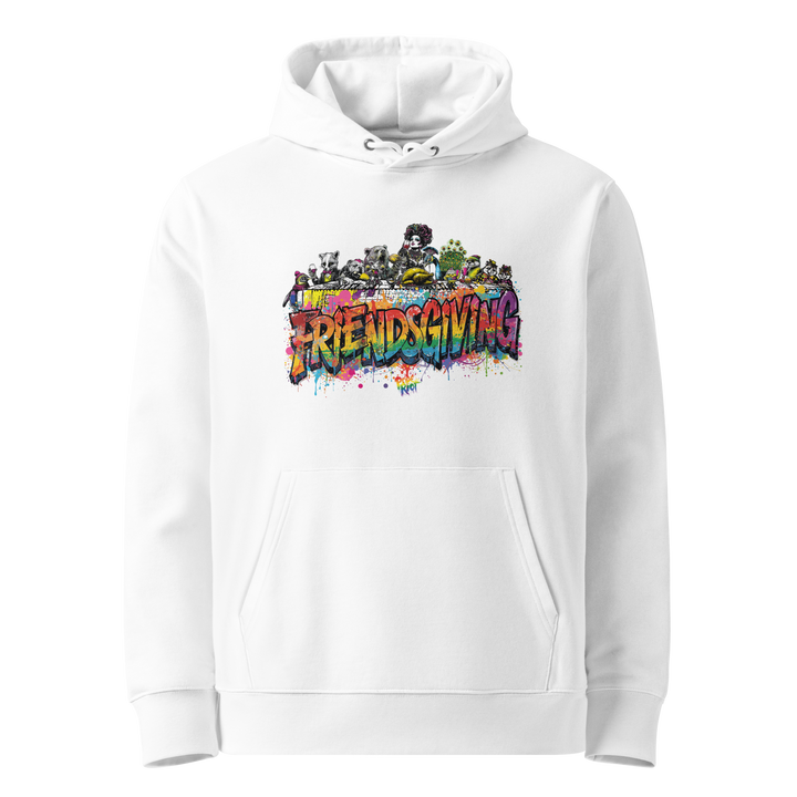 Royal Feast — Hoodie — White, front