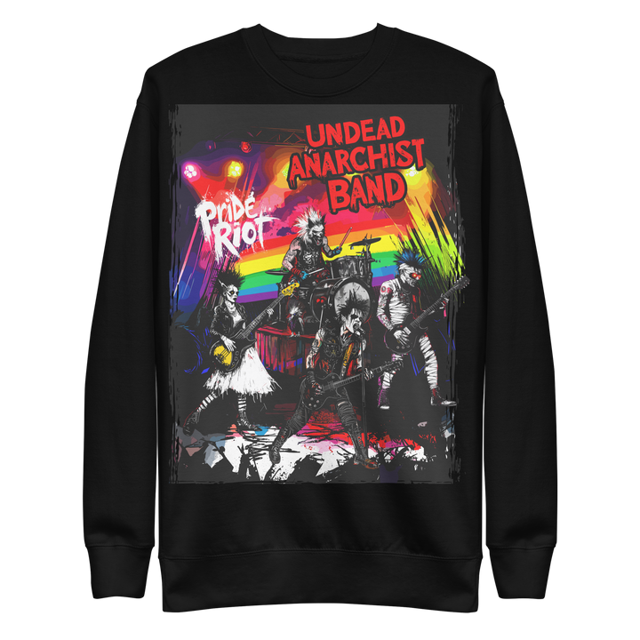 Undead Anarchist — Sweatshirt — Black, front