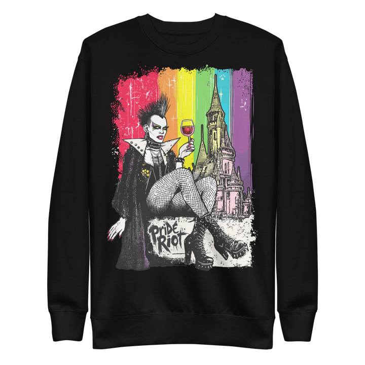 Dracula — Sweatshirt — Black, front