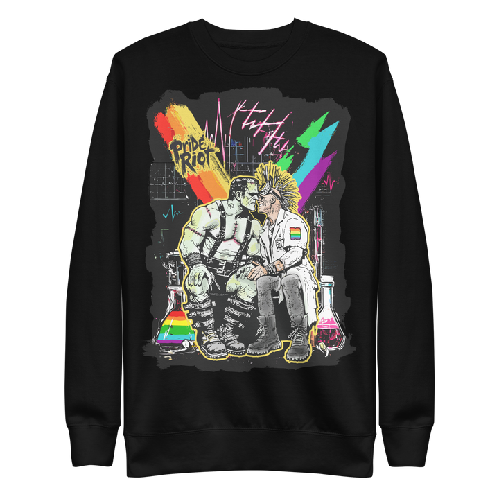 Frankenstein — Sweatshirt — Black, front