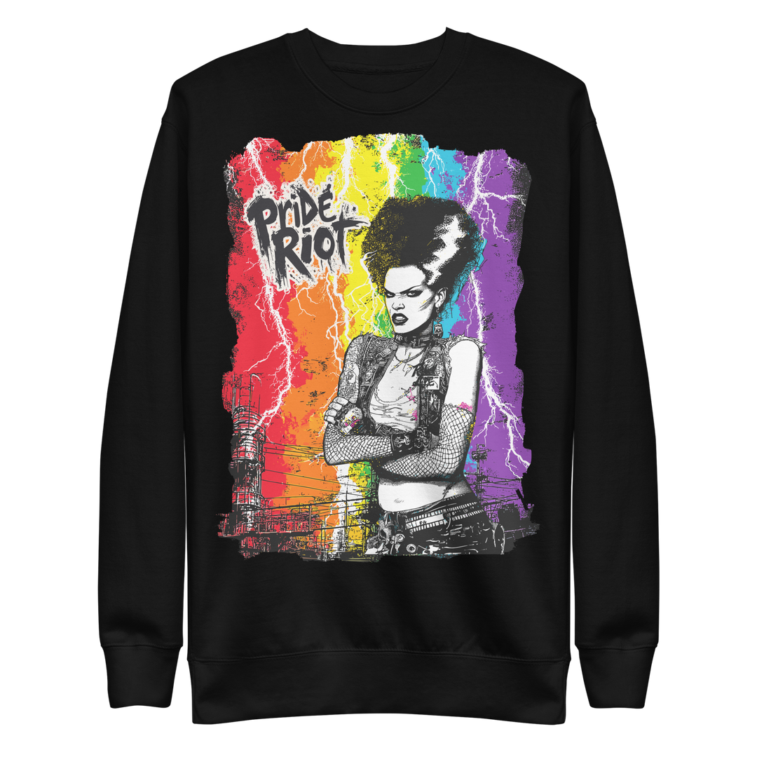 Bride — Sweatshirt — Black, front