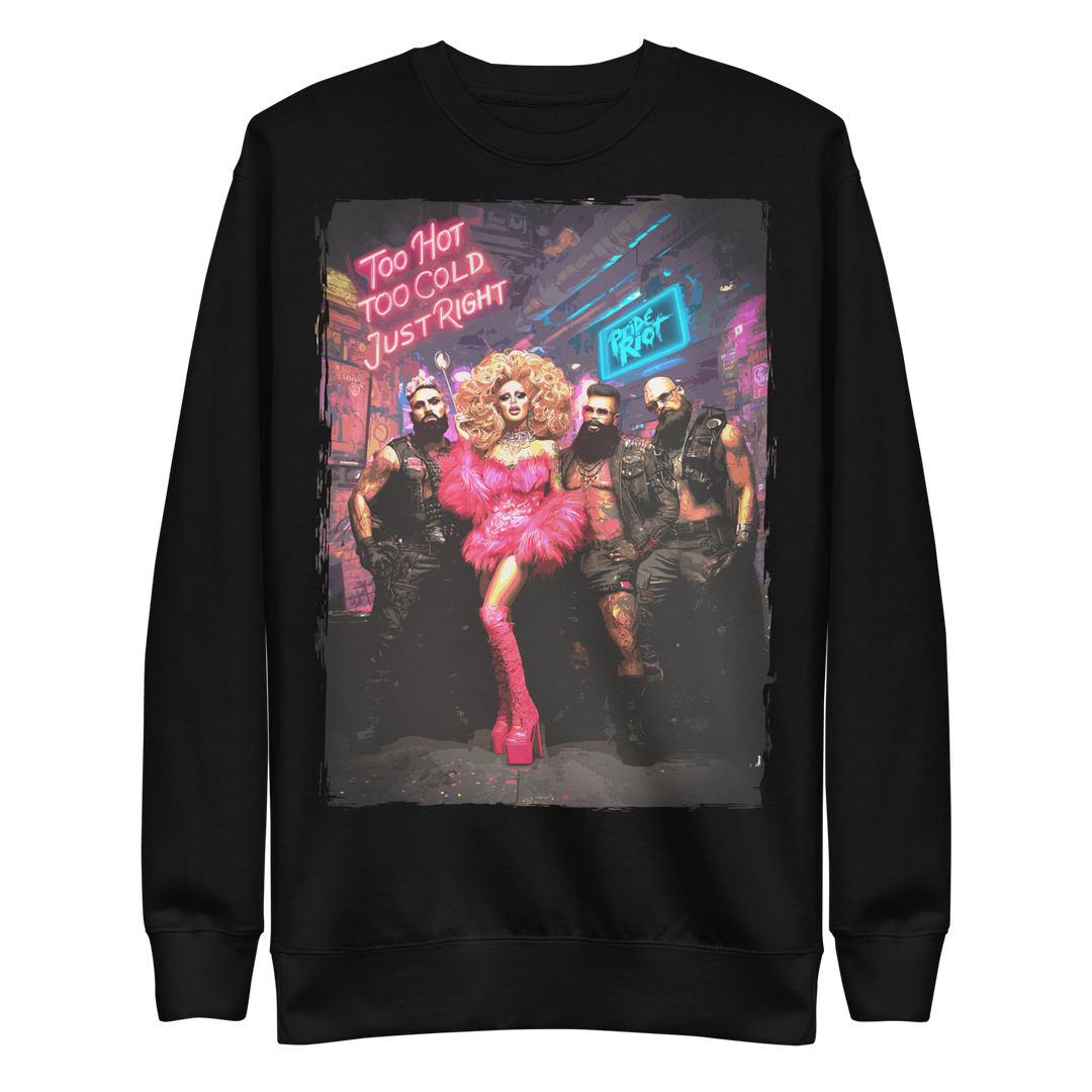 Goldie & Bears — Sweatshirt — Black, front