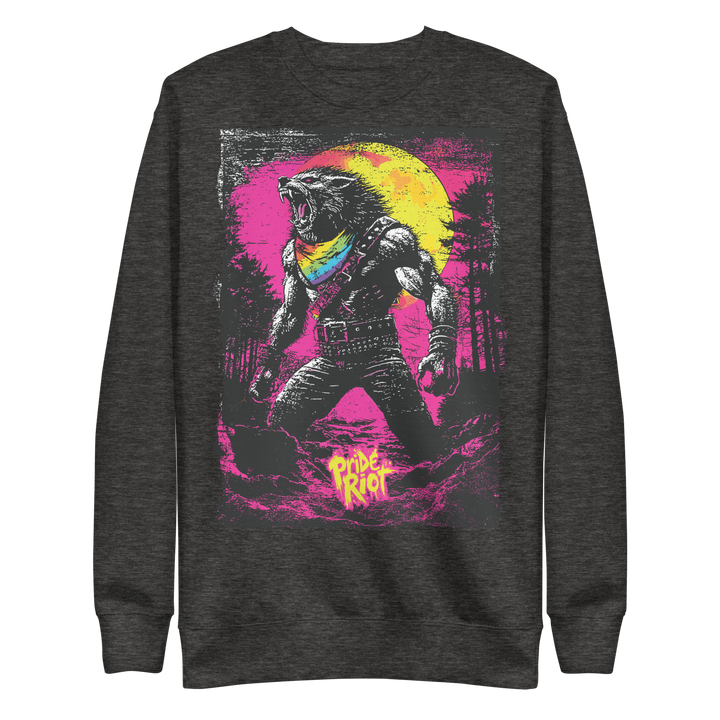 Werewolf — Sweatshirt — Charcoal Heather, front