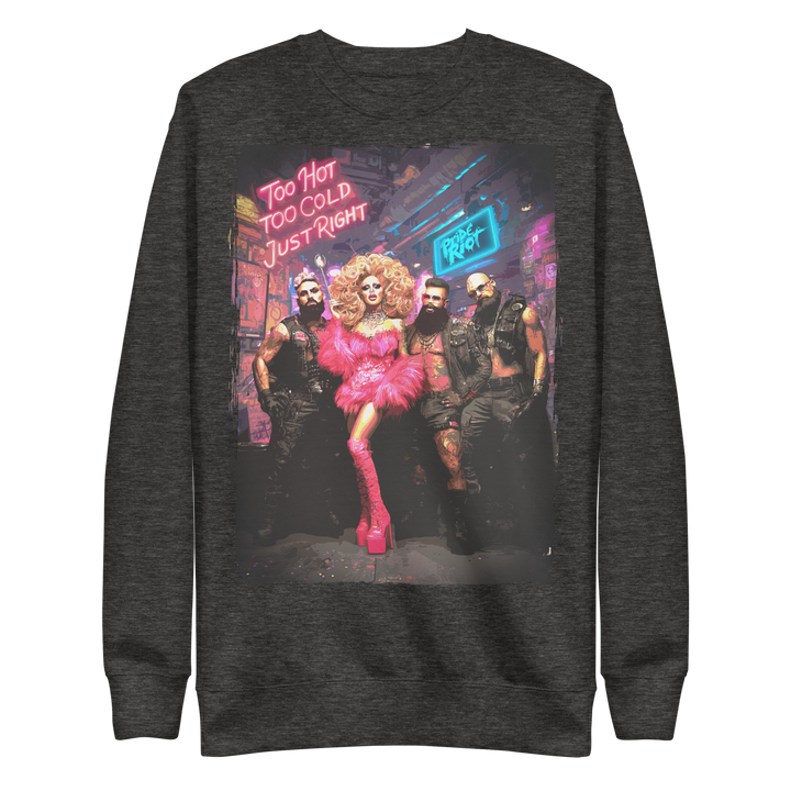 Goldie & Bears — Sweatshirt — Charcoal Heather, front
