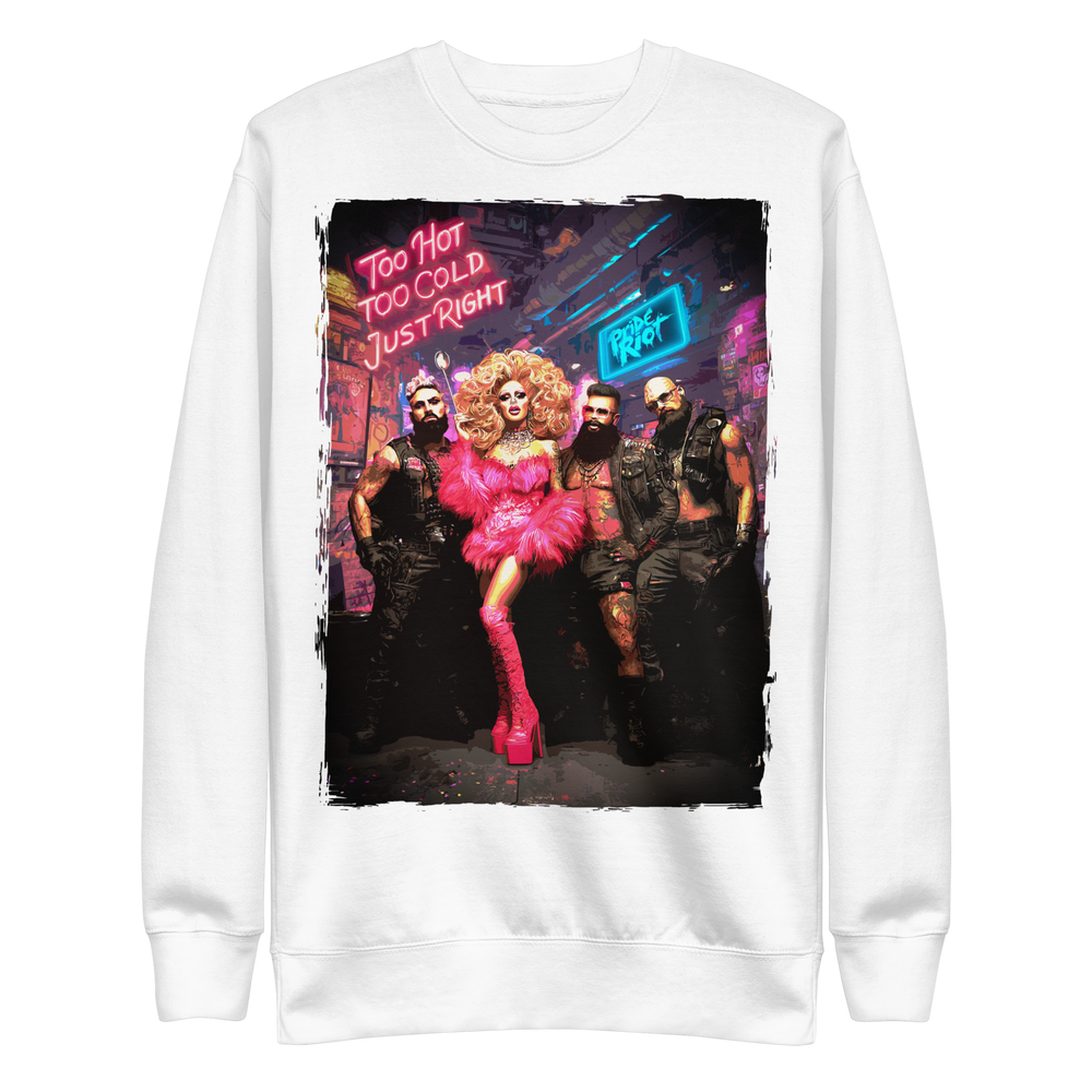 Goldie & Bears — Sweatshirt — White, front