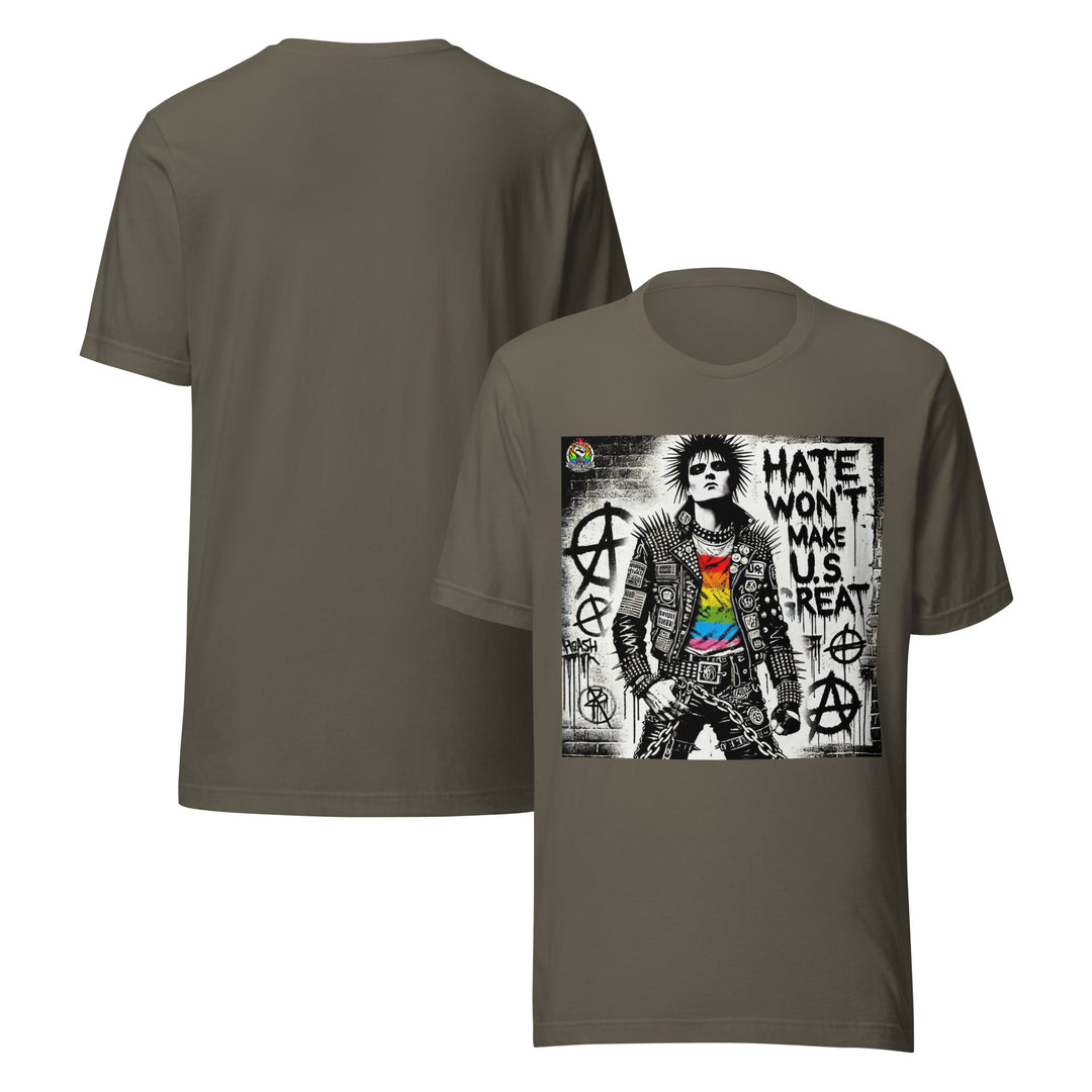 🔥Hate Won’t Make U.S. Great – Pride Riot Tee🔥