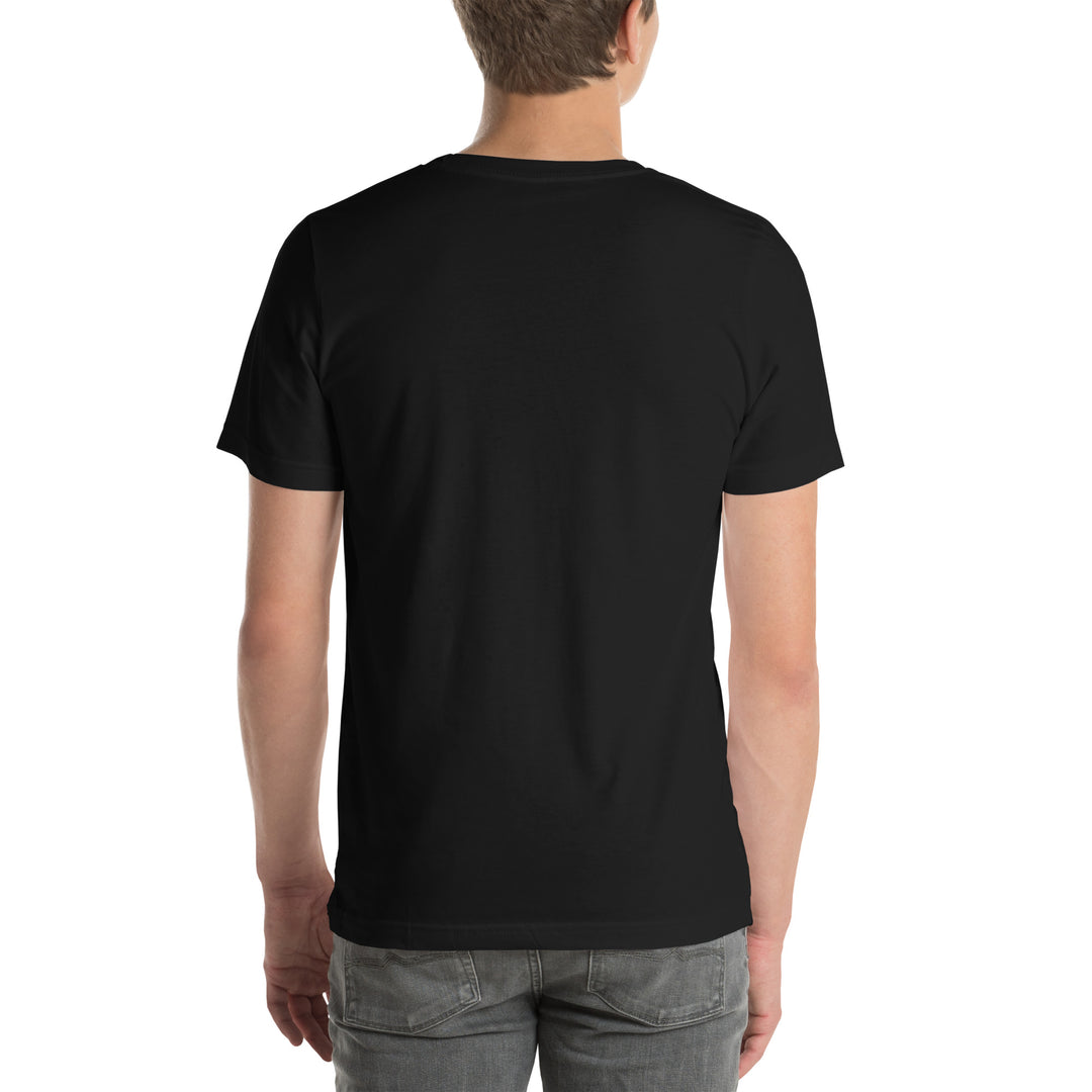 No Place Like Loud — Tee — Black, back