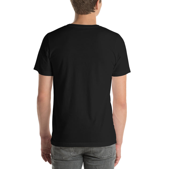 No Place Like Loud — Tee — Black, back