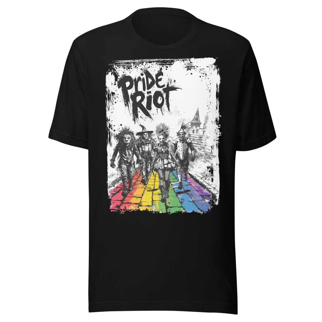 No Place Like Loud — Tee — Black, front