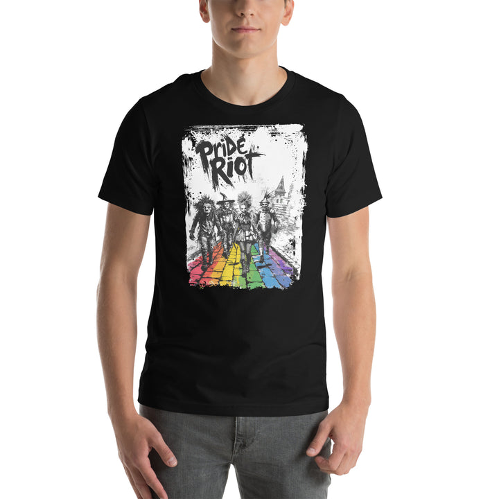 No Place Like Loud — Tee — Black, front