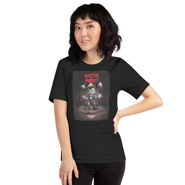 Master of Puppets Punk Pinocchio T-Shirt – Queer Punk Rebel Graphic Tee | Anti-Establishment Pride Shirt | Riotwear Streetwear