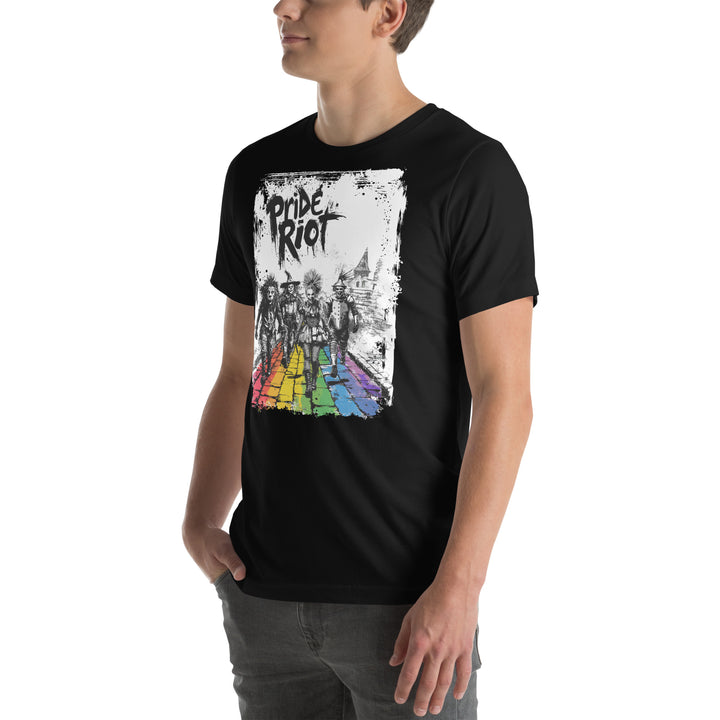 No Place Like Loud — Tee — Black, left front