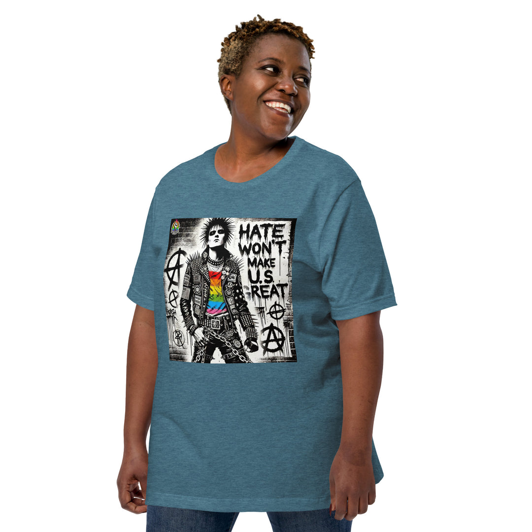 🔥Hate Won’t Make U.S. Great – Pride Riot Tee🔥