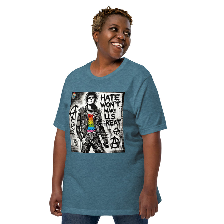 🔥Hate Won’t Make U.S. Great – Pride Riot Tee🔥