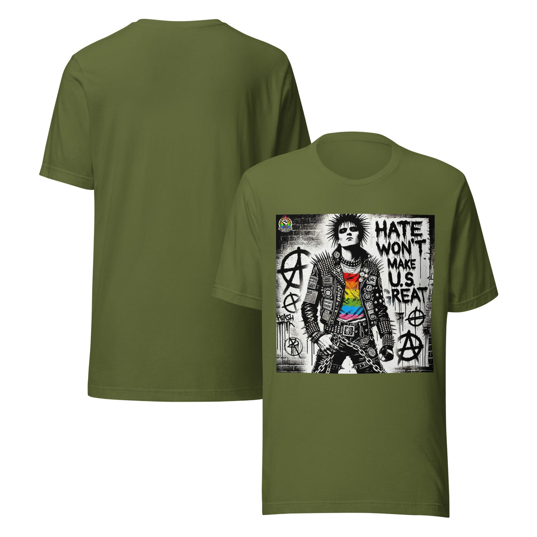 🔥Hate Won’t Make U.S. Great – Pride Riot Tee🔥