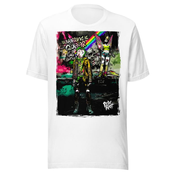 Neverland — Tee — White, front