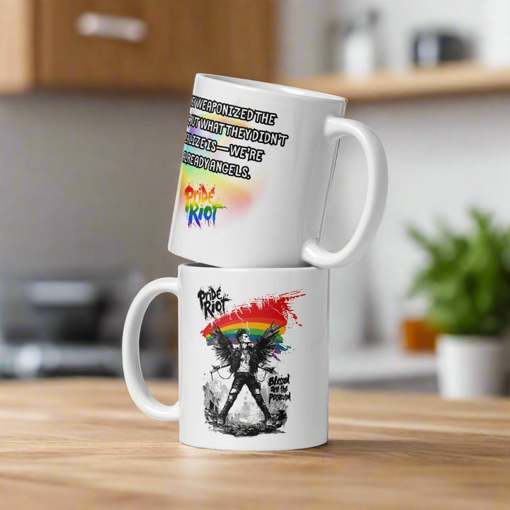 Coffee mugs in kitchen