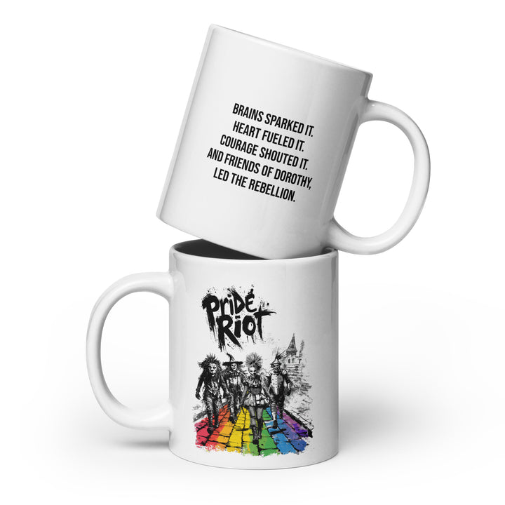“Friends of Dorothy Led the Rebellion” Mug – Wizard of Oz Pride Riot Exclusive (11oz / 15oz / 20oz)